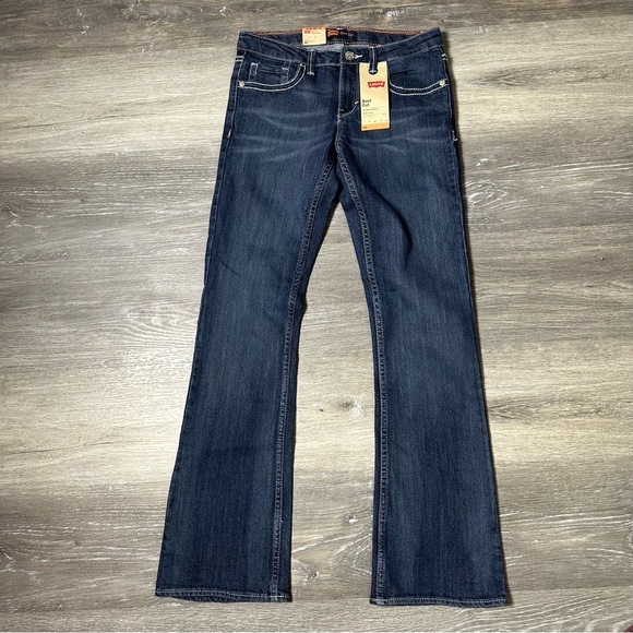 Levi’s Girls Boot Cut Adjustable Waistband Jeans NEW - Picture 2 of 9